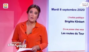 Invité :  Brigitte Klinkert - Bonjour chez vous ! (08/09/2020)