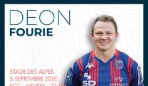 L'essai de Deon Fourie contre Nevers, saison 2020-2021