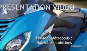 Présentation statique - Peugeot Metropolis 2020 : nouvelles ambitions
