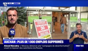 Auchan annonce la suppression de 1475 emplois