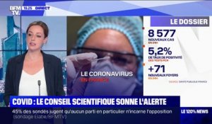 Coronavirus: 8577 nouveaux cas et 71 nouveaux foyers de cas ont été recensés en 24h en France
