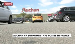 Auchan va supprimer 1.475 postes en France