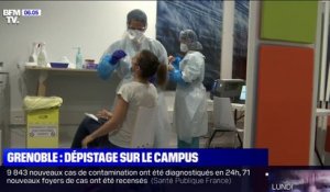 À Grenoble, un nouveau centre de dépistage Covid-19 s'est installé sur le campus universitaire
