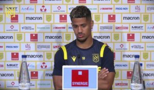 La conférence de presse de Ludovic Blas avant AS Monaco - FC Nantes