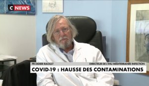 Didier Raoult, directeur de l'IHU Méditerranée : «la situation actuelle ne m'inquiète pas»