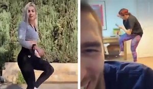 Sa femme essaye de reproduire une danse vue sur TikTok