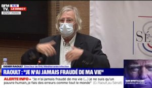 Covid: Didier Raoult estime qu'à Paris, "il n'y a pas de patron des maladies infectieuses"