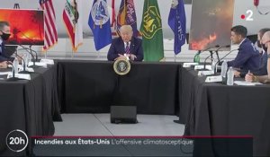 Incendies aux États-Unis : l'offensive climatosceptique de Donald Trump