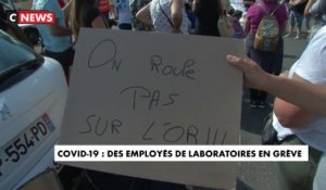 Coronavirus : des employés de laboratoires en grève