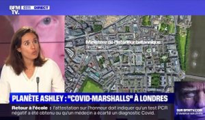 "Covid-Marshalls" à Londres - 16/09