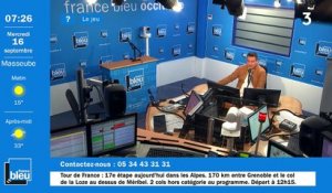 La matinale de France Bleu Occitanie du 16/09/2020