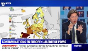 Coronavirus: l'alerte de l'OMS sur les contaminations en Europe
