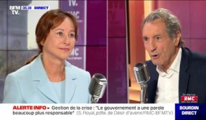 Ségolène Royal: "Le gouvernement a une parole beaucoup plus responsable"
