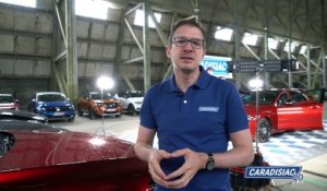 Le stand Mazda au Salon de l’auto Caradisiac 2020