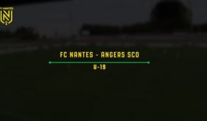 U19. Les buts de FC Nantes - Angers SCO (1-1)