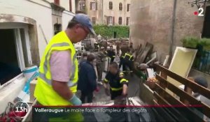 Gard : le maire de Valleraugue fait face aux dégâts