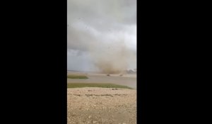 Les images d'une tornade à Port-des-Barques, en Charente-Maritime