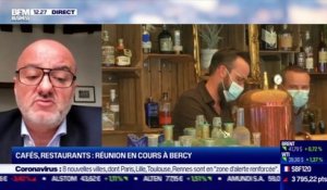Marc Sanchez (Syndicats des indépendants): Cafés et restaurants, réunion en cours à Bercy - 24/09