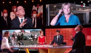 Les restaurants fermés à cause des restrictions contre le Covid-19 recevront jusqu'à 10 000 euros d'aide, assure Jean Castex