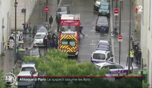 Attaque à Paris : le suspect assume les faits