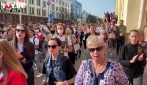 Des dizaines de personnes interpellées ce samedi à Minsk