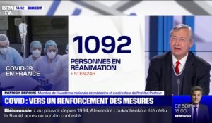 Covid-19: les chiffres en réanimation "doublent tous les 12 jours" à Paris selon Patrick Berche