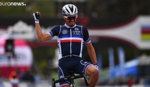 Le Français Julian Alaphilippe devient champion du monde de cyclisme