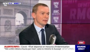 Olivier Dussopt: "Au mois d'octobre, 80% des Français ne payent plus de taxe d'habitation"