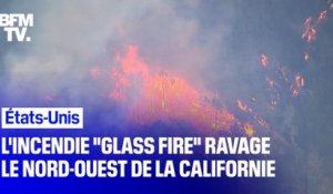 Californie: les vignobles de la Napa Valley détruits par l'incendie "Glass Fire"