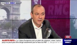 Laurent Berger: "Repartir sur une réforme des retraites maintenant, c'est juste totalement irresponsable"