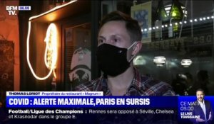 Des restaurateurs s'inquiètent de la fermeture de leurs établissements dès lundi à Paris si l'alerte maximale est déclarée