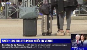 La SNCF met en vente les billets pour la période de Noël