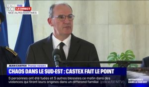 Jean Castex: "À ce stade, au moins 8 disparus et de très nombreuses personnes dont nous sommes sans nouvelles"