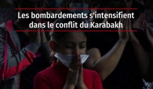 Les bombardements s'intensifient dans le conflit du Karabakh