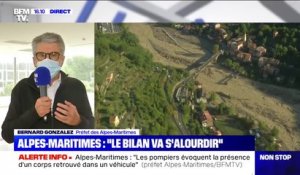 Préfet des Alpes-Maritimes: "Dès le jeudi soir, nous avons pris des mesures mais nous avons été débordés par une bombe météorologique"