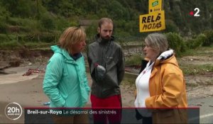 Tempête Alex : le village de Breil-sur-Roya défiguré