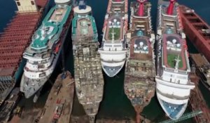 Covid-19: Des navires de croisière détruits en Turquie