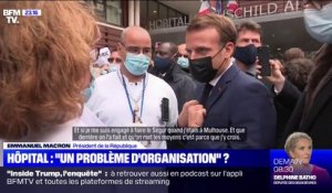 Hôpital: des soignants réclament plus de moyens à Emmanuel Macron