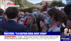 Catastrophe naturelle, mise en place du fond Barnier, accompagnement de 80% du coût de reconstruction des maisons: Emmanuel Macron annonce des mesures pour les habitants des villages sinistrés