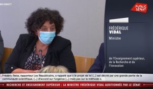 « La recherche française décroche », reconnaît Frédérique Vidal