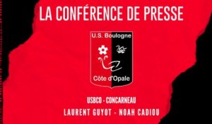 [NATIONAL] J9 Conférence de presse avant match USBCO - Concarneau