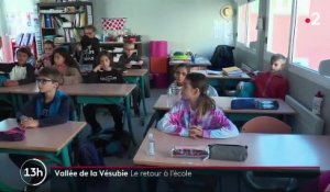 Tempête Alex : dans les Alpes-Maritimes, les enfants retrouvent les bancs de l'école