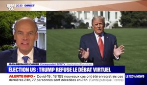 États-Unis: Donald Trump refuse de participer à un débat virtuel avec Joe Biden