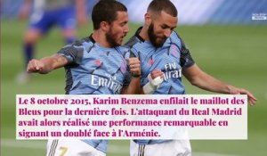 Karim Benzema revient sur sa mise à l'écart de l'équipe de France