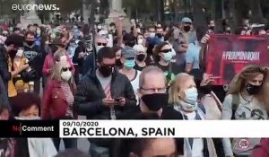 Les séparatistes catalans vent debout contre la visite du roi et du Premier ministre à Barcelone