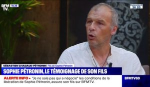 Sébastien Chadaud-Pétronin: "Son coeur a chaviré quand on a pris le chemin de l'aéroport pour revenir à Paris"