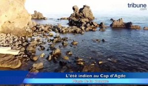 CAP D’AGDE - Survolez la plage de la Conque pendant l’été indien