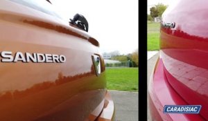 Comparatif statique - Dacia Sandero Stepway VS Dacia Sandero Stepway : pour mieux vous séduire