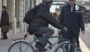 Reportage - L'insécurité des piétons face aux vélos
