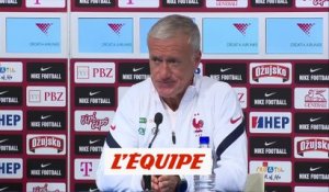 Deschamps : «Je sais ce que Griezmann est capable d'apporter» - Foot - Ligue des nations - Bleus